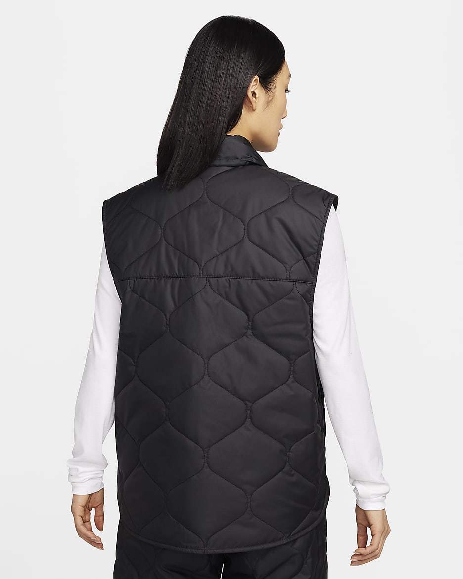 Black nike vest womens online